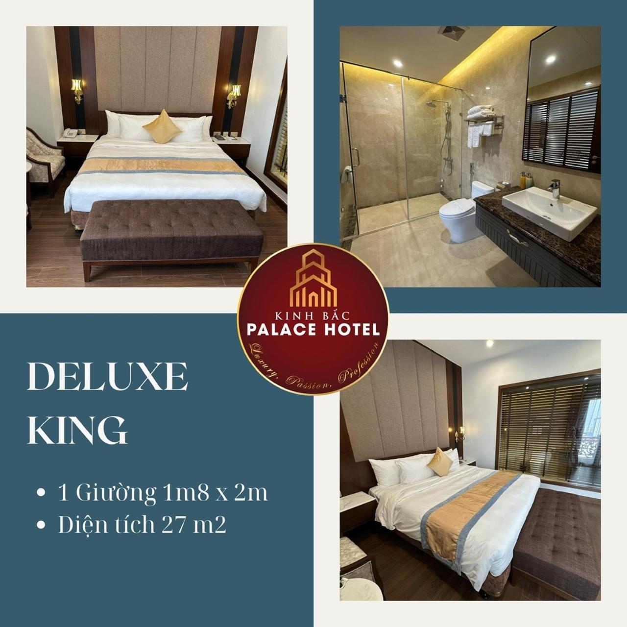 Kinh Bac Palace Hotel Bac Ninh Екстер'єр фото